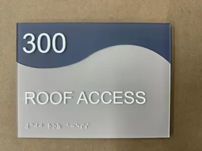 ADA Unit and Office Signs Photo